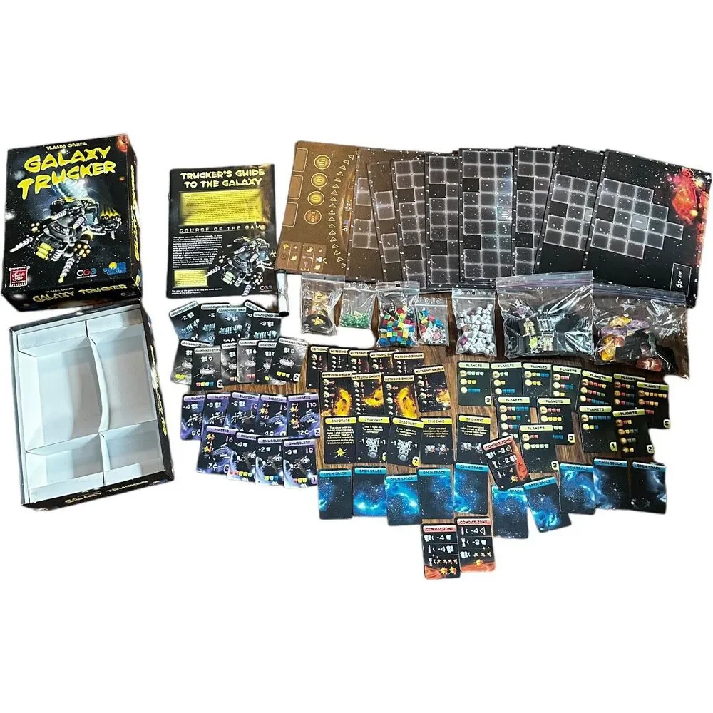 Galaxy Trucker Board Game Vlaada Chvatil Czech Games Edition 2008 - Complete
